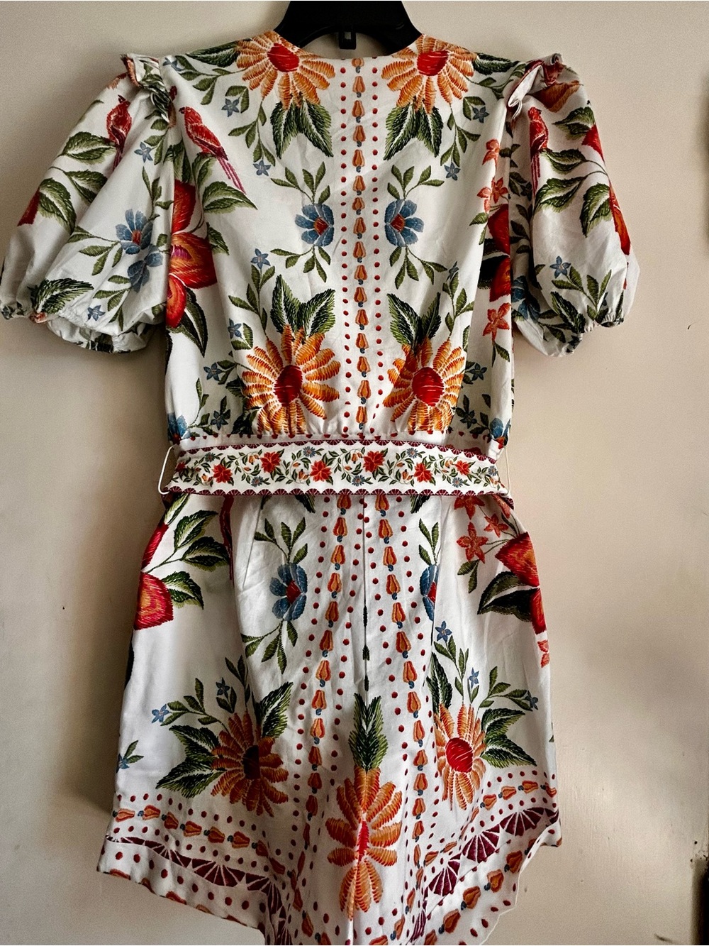 FARM RIO Off-White Bloom Garden Romper - NWT - Picture 6 of 6